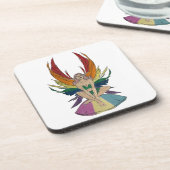 Pansexual Faerie Bier Onderzetter (Linkerzijde)