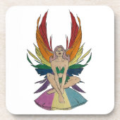 Pansexual Faerie Bier Onderzetter (Voorkant)