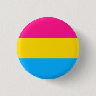 Pansexual Flag Badge Ronde Button 3,2 Cm