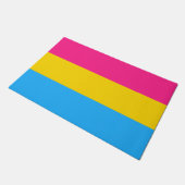 Pansexual Flag Doormat Deurmat (Schuin)