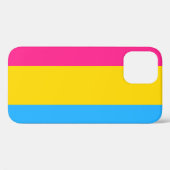 Pansexual flag iPhone 12 hoesje (Achterkant (horizontaal))