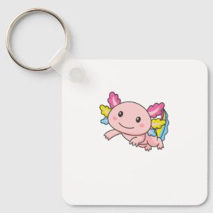 Pansexual Flag June Pride Lgbtq Axolotl Sleutelhanger