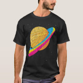 Pansexual Flag Queer Saturn Pan Pride Lgbt Pansexu T-shirt (Voorkant)
