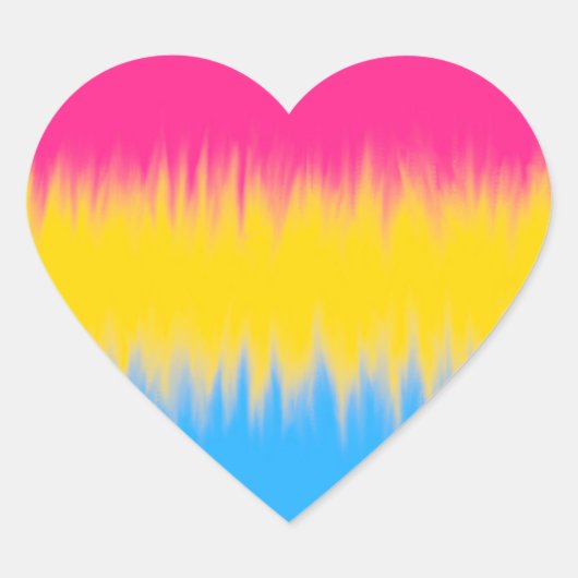 Pansexual Flag Stickers (Voorkant)