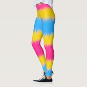 Pansexual Flag Wide Stripe Leggings (Links)
