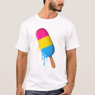Pansexual Ice Cream Pansexual Flag LGBTQ Pansexual T-shirt