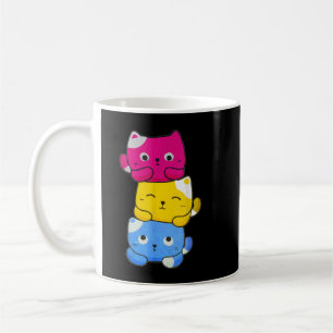 Pansexual Kawaii Cat Anime Art Cute Pan Pride Koffiemok