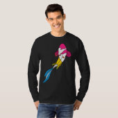 Pansexual Koi Vis T-shirt (Voorkant volledig)