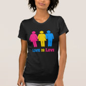 Pansexual Love T-shirt (Voorkant)