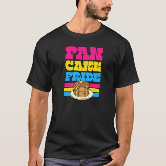 Pansexual Pancake Pride Pan Cake Pride Pansexual P T-shirt (Voorkant)
