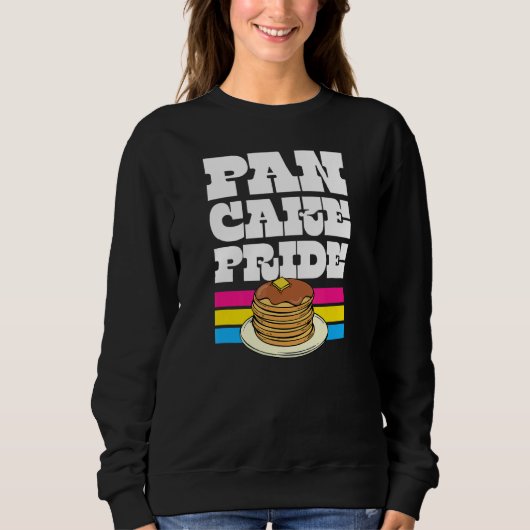 Pansexual Pancake Pride Pan Cake Pride Pansexual P Trui (Voorkant)