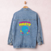 Pansexual Pirate Houdt van alle buit grappige lgbt Denim Jacket (Hangar)