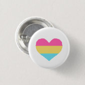 Pansexual Pride badge Ronde Button 3,2 Cm (Voorkant /achterkant)