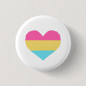 Pansexual Pride badge Ronde Button 3,2 Cm (Voorkant)