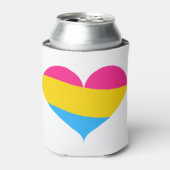 Pansexual Pride Blikjeskoeler (Blikje Voorkant)