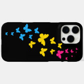 Pansexual Pride Butterfly Trail Case-Mate iPhone Case (Achterkant (horizontaal))