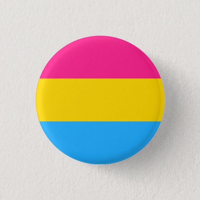 Pansexual Pride Button (Voorkant)