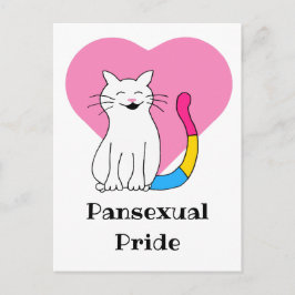 Pansexual Pride Cat Briefkaart