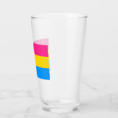 Pansexual Pride Colors Glas (Links)