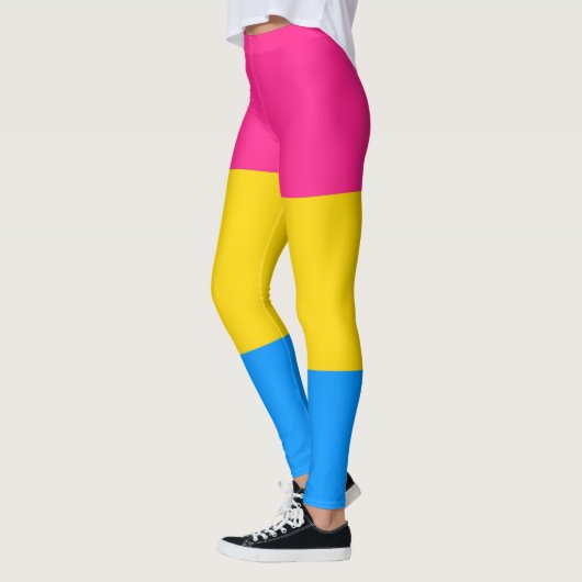 Pansexual Pride Colors Leggings (Links)