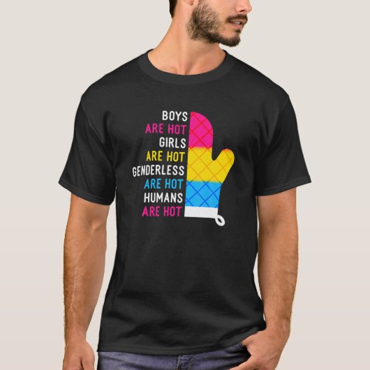 Pansexual Pride Definition, Funny Pansexuality Pan T-shirt (Voorkant)