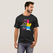 Pansexual Pride Definition, Funny Pansexuality Pan T-shirt (Voorkant volledig)