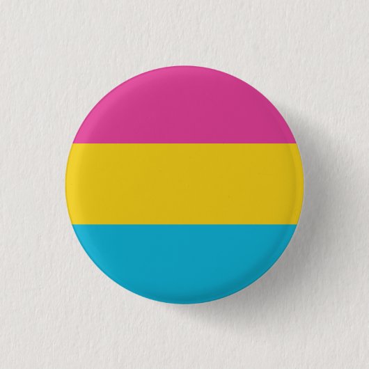 Pansexual Pride Flag Button (Voorkant)