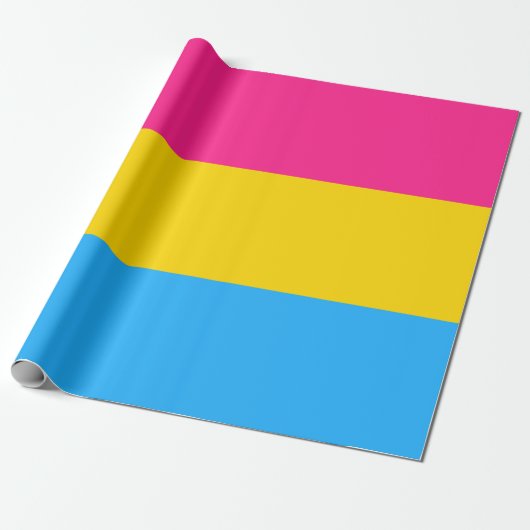 Pansexual Pride Flag Cadeaupapier (Uitgerold)
