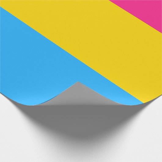 Pansexual Pride Flag Cadeaupapier (Hoek)
