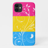 Pansexual Pride Flag  Floral Bloom Case-Mate iPhone Case (Achterkant)