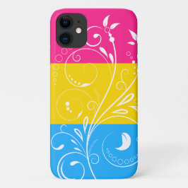 Pansexual Pride Flag Floral Bloom Case-Mate iPhone Case