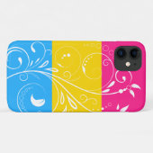Pansexual Pride Flag Floral Bloom Case-Mate iPhone Case (Achterkant (horizontaal))