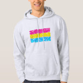 Pansexual Pride Flag Hoodie (Voorkant)