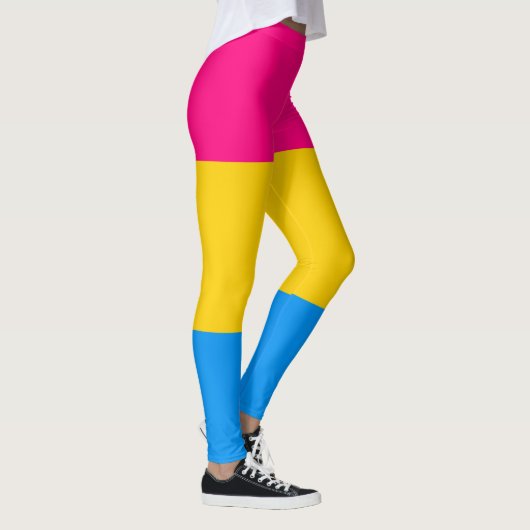 Pansexual Pride Flag Leggings (Rechts)