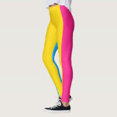 Pansexual Pride Flag Leggings (Links)