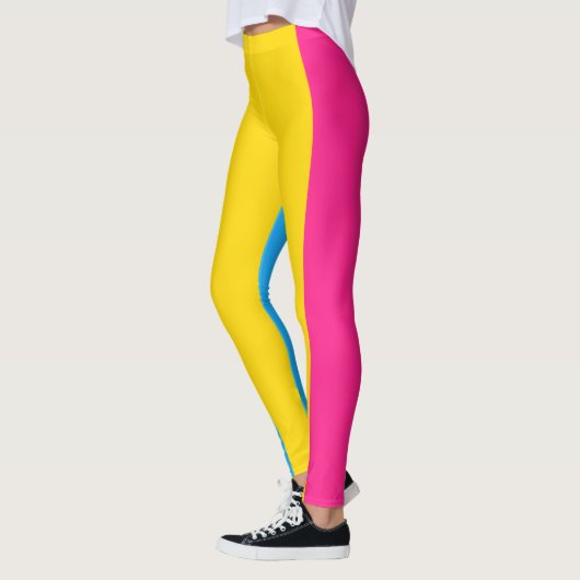 Pansexual Pride Flag Leggings (Links)