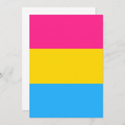 Pansexual Pride Flag LGBTQ (Voorkant / Achterkant)