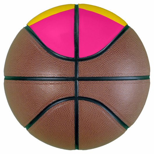 Pansexual Pride Flag LGBTQ Basketbal (Rechts)