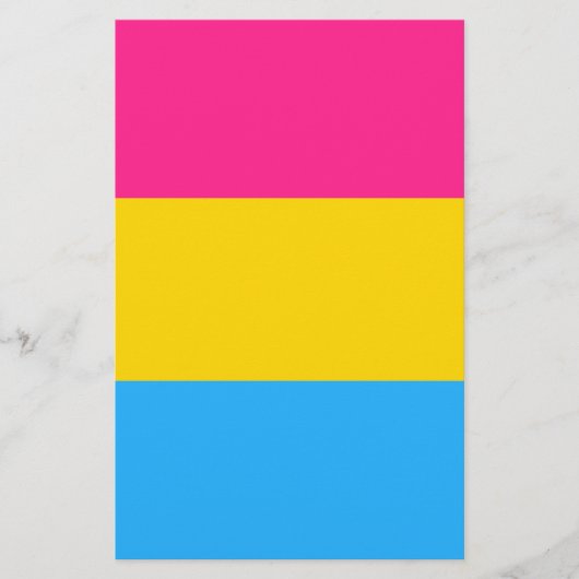 Pansexual Pride Flag LGBTQ Flyer (Voorkant)