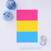Pansexual Pride Flag LGBTQ Flyer (Enkel)