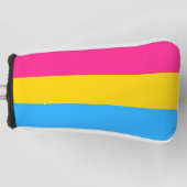 Pansexual Pride Flag LGBTQ Golfheadcover (Voorkant)