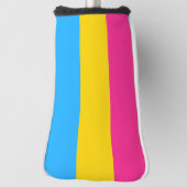 Pansexual Pride Flag LGBTQ Golfheadcover (Draai 90)