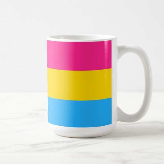 Pansexual Pride Flag LGBTQ Koffiemok (Rechts)