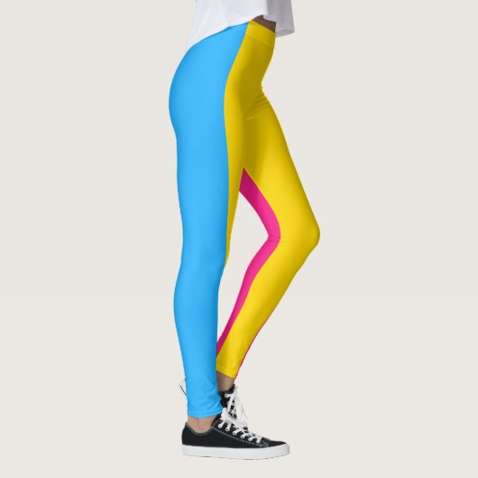 Pansexual Pride Flag LGBTQ Leggings (Rechts)
