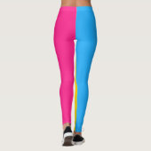 Pansexual Pride Flag LGBTQ Leggings (Achterkant)