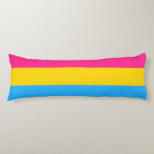 Pansexual Pride Flag LGBTQ Lichaamskussen (Voorkant)
