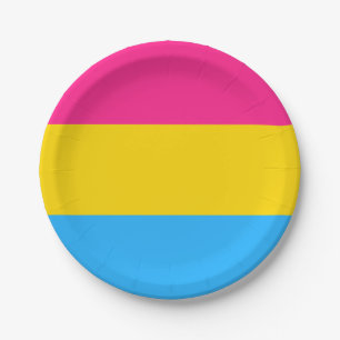 Pansexual Pride Flag LGBTQ Papieren Bordje