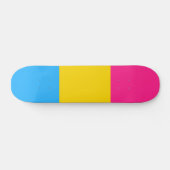 Pansexual Pride Flag LGBTQ Persoonlijk Skateboard (Horizontaal)
