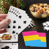 Pansexual Pride Flag LGBTQ Pokerkaarten (Insitu)
