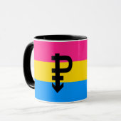 Pansexual Pride Flag Mok (Voorkant links)